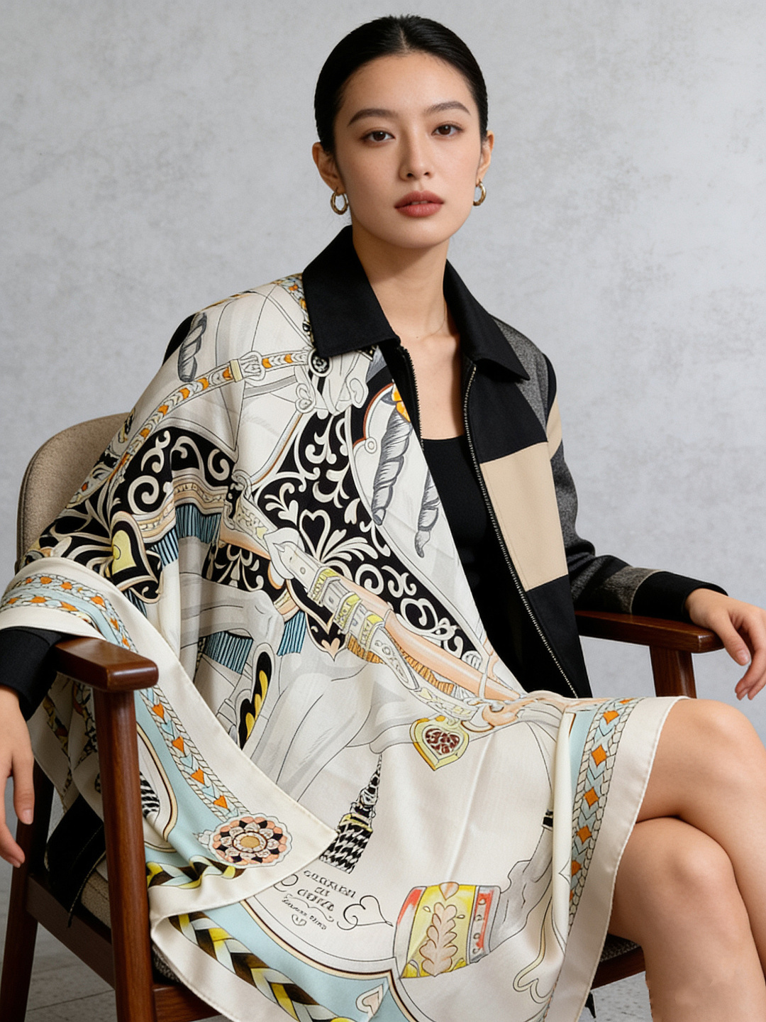 NO:729421,[Double-sided same color] Original Hermès 140cm velvet square scarf Sweet saddlery, a dinner plate designed by decorators Fontaine and Persier adds a knightly romantic atmosphere. The dinner plate was made in 1804. Today, two centuries later, this lovely couple plays the role of a mandarin duck in love, and the pattern they created together turns into a delicate embellishment on the horse's hooves. It's time for a romantic trot.  This model will definitely scream counter quality. It is a top visual feast. The top-grade silk and cashmere blended herringbone pattern is as soft and silky as velvet, making it a unique and precious existence. It is an absolute top-quality product in overseas counters!  Special channel goods are sold one by one less [Specifications 140x140cm 70 cashmere 30 silk double-sided same color] high version scarf, high version scarf, hermes, real silk19860909【双面同色】原单爱马仕140cm丝绒方巾 甜蜜的鞍具,装饰家芳登和佩西耶设计的一款餐盘增添骑士般的浪漫气息,该餐盘制作于1804年.两个世纪后的今天,这对可爱的情侣扮演着热恋鸳鸯的角色,他们合作打造的图案幻化为马蹄上的精致点缀.是时候来一场浪漫的小跑了. 绝对会尖叫的专柜品质此款是H顶级视觉盛宴顶级真丝羊绒混纺人字纹如天鹅绒般柔软丝滑,使之成为独一无二的珍贵存在.海外专柜同步绝对的顶级好货！特殊渠道货卖一个少一个【规格140x140cm 70羊绒30真丝 双面同色】高版本围巾,高版本围巾,hermes,real silk,scarf