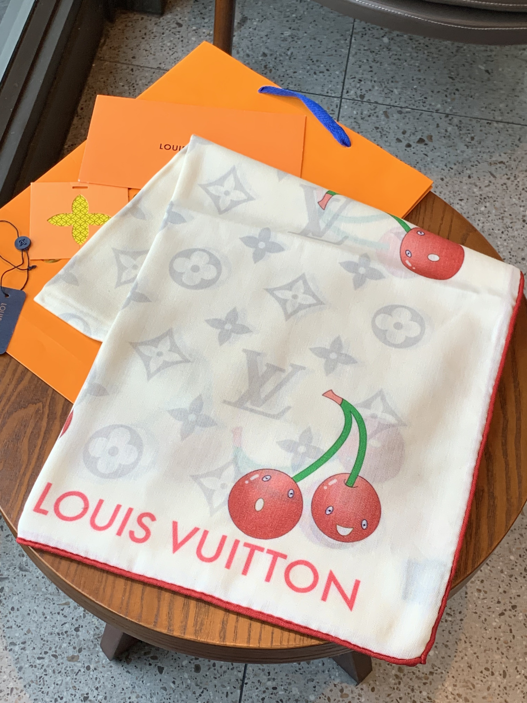 LV tørklæde LV X TM MONOGRAM — photo 4