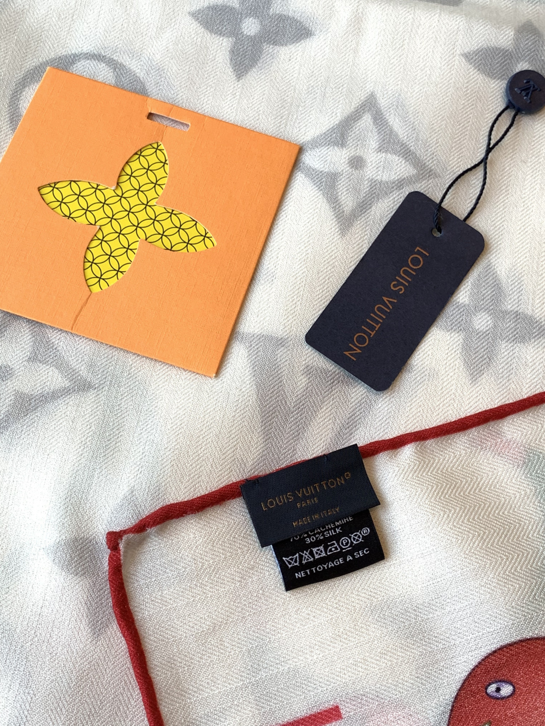 LV tørklæde LV X TM MONOGRAM — photo 6