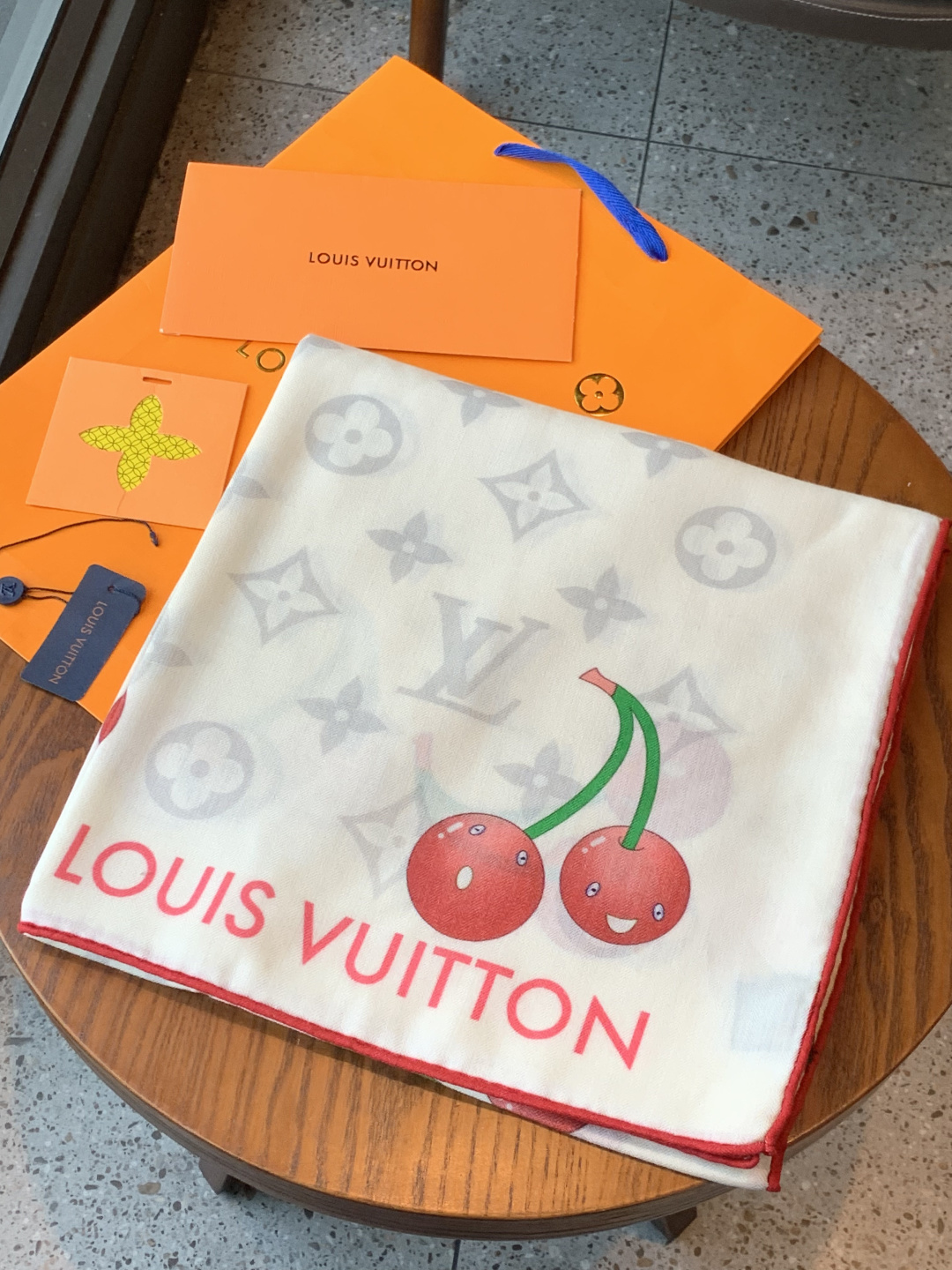 LV tørklæde LV X TM MONOGRAM — photo 3