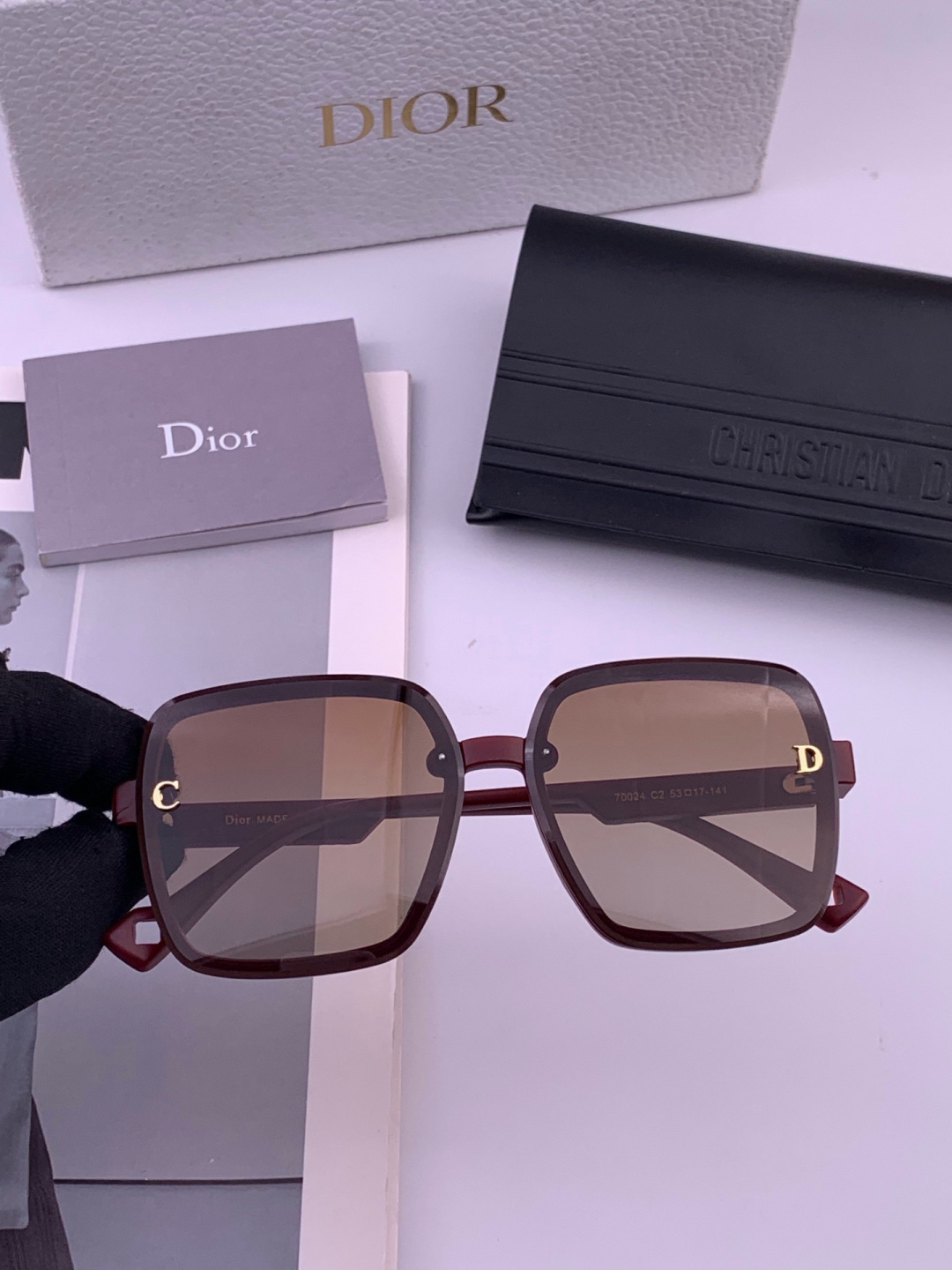 【DIOR】迪奥太阳镜 时尚造型 开车驾驶镜时尚墨镜🌸世界顶级奢华品牌，品质保证！😍😍经典款, 明星热爱