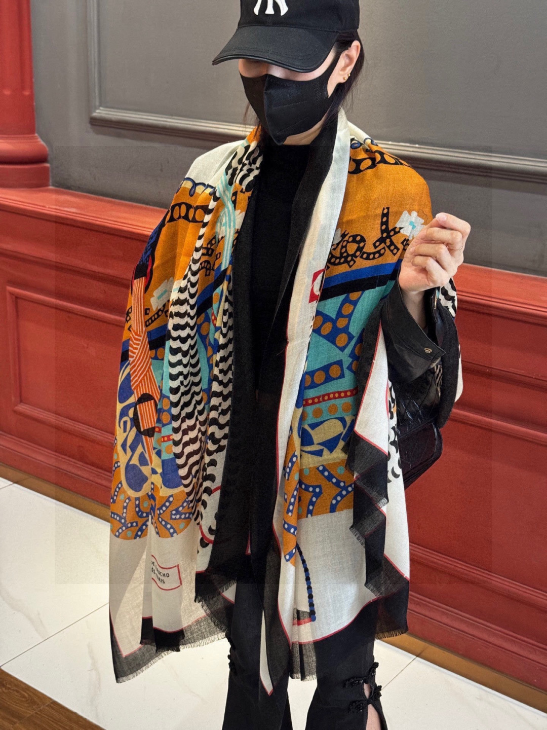 专柜同步 Hermes家买了都说好看【马鞍羊绒长巾】‼️推荐💕顶级工艺超值‼️爱马仕专柜爆款🎁🎁羊绒长巾