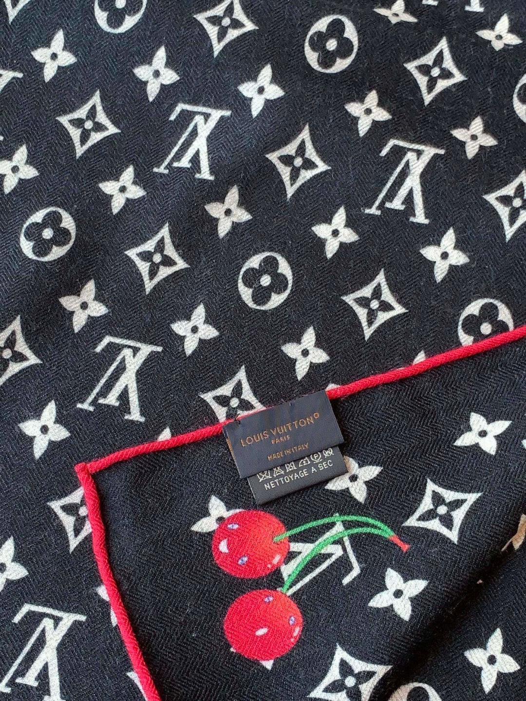 LV X TM MONOGRAMCERISE 【双面丝绒同色】LV × TM Monogram Ceri