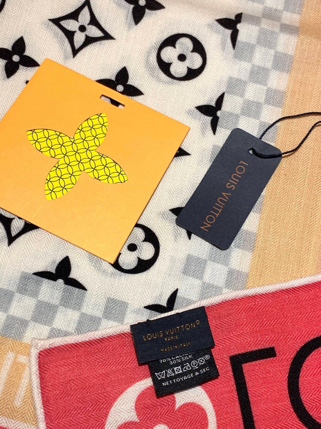 MONOGRAM INFINITY 140丝绒方巾 【140顶级丝绒双面同色】 Monogram Infinity 方巾