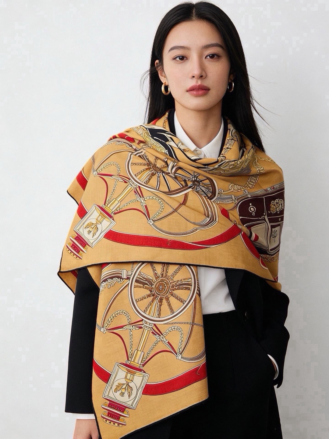 羊绒新款🆕👏👏买了都说好看‼️推荐💕爱马仕双面同色羊绒方巾【双面同色140】,顶级工艺超值‼️爱马仕专柜爆款🎁💟立体呈现 羊绒新款🆕👏👏买了都说好看‼️推荐💕爱马仕双面同色羊绒方巾【双面同色140】,顶级工艺超值‼️爱马仕专柜爆款🎁💟立体呈现