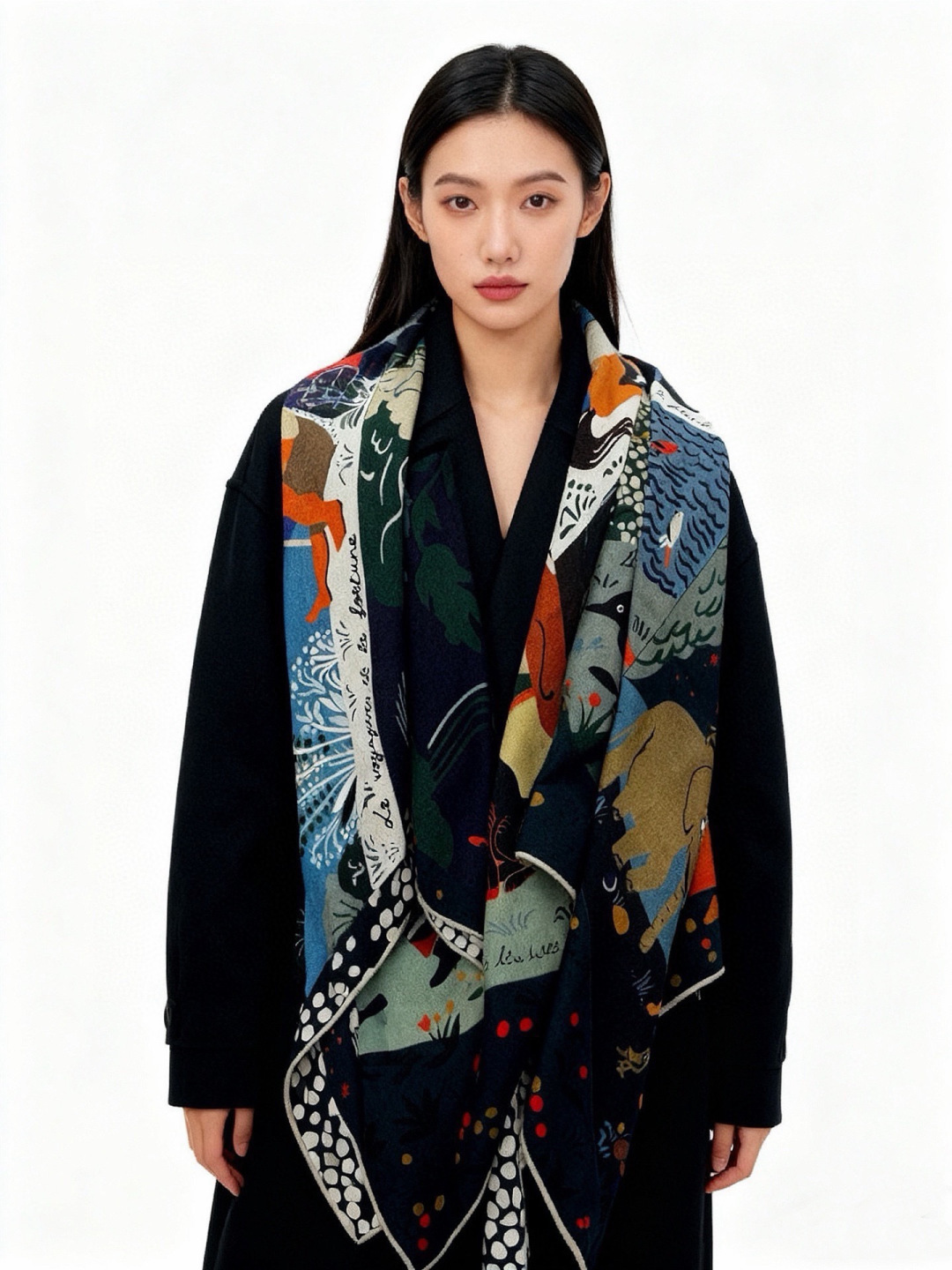 新款现货💖💖140丝绒方巾双面同色（专柜同步Hermes爱马仕）‼️抢‼️VIP推荐 ‼️下手一定要快【高端 大爱 ‼️