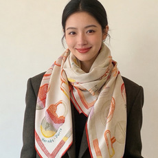 爱马仕(Hermes)【💗】 | “马具故事的诗意回顾”140披肩 【上新❤️】 永远秉承高品质 手工卷边羊绒和真丝混 爱马仕(Hermes)【💗】 | “马具故事的诗意回顾”140披肩 【上新❤️】 永远秉承高品质 手工卷边羊绒和真丝混
