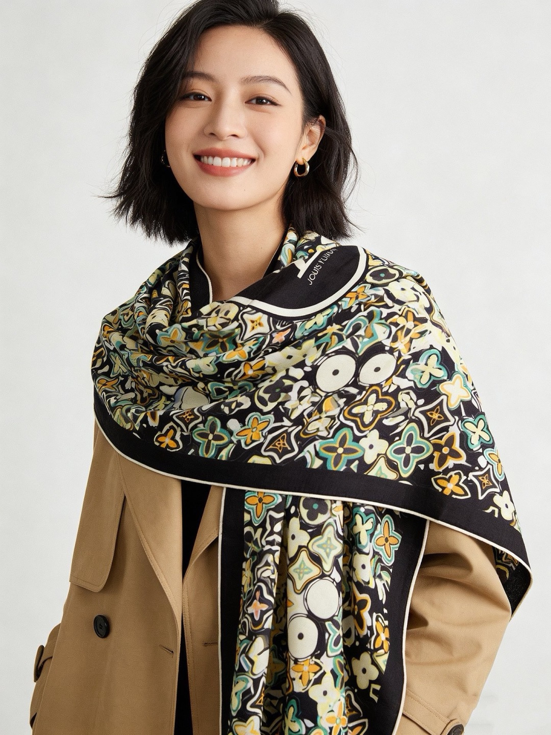 🆕   JARDIN DES 🆕 PLANTES 140双面丝绒～ 【LV秋冬新品】 Jardin Des 🆕 Plan