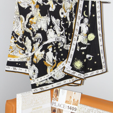 🆕 Dior 印花方巾 140 厘米 丝绒面料多色 十二星座系列图案 这款方巾饰以 十二星座系列 图案,呈现柔和的水彩 🆕 Dior 印花方巾 140 厘米 丝绒面料多色 十二星座系列图案 这款方巾饰以 十二星座系列 图案,呈现柔和的水彩