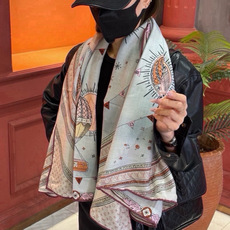 🆕 ❄【双面同色】原单Lv140cm丝绒方巾,《热气球》,本款方巾全新加入 U价🉐️ and Away 系列,致意路易威 🆕 ❄【双面同色】原单Lv140cm丝绒方巾,《热气球》,本款方巾全新加入 U价🉐️ and Away 系列,致意路易威