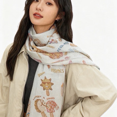 会发光发亮的围巾 新款🆕🏇🏇买了都说好看‼️推荐💕顶级工艺超值‼️爱马仕专柜爆款🎁💟立体呈现图案纹路实物档次极高👍👍特殊 会发光发亮的围巾 新款🆕🏇🏇买了都说好看‼️推荐💕顶级工艺超值‼️爱马仕专柜爆款🎁💟立体呈现图案纹路实物档次极高👍👍特殊