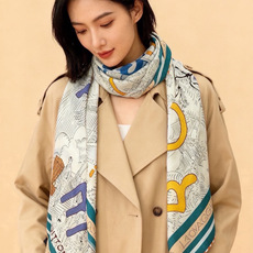 LV x TM 140披肩 【140顶级丝绒双面同色披肩】 本款L Multicolor披肩出自路易威登与知名日本艺术家 LV x TM 140披肩 【140顶级丝绒双面同色披肩】 本款L Multicolor披肩出自路易威登与知名日本艺术家