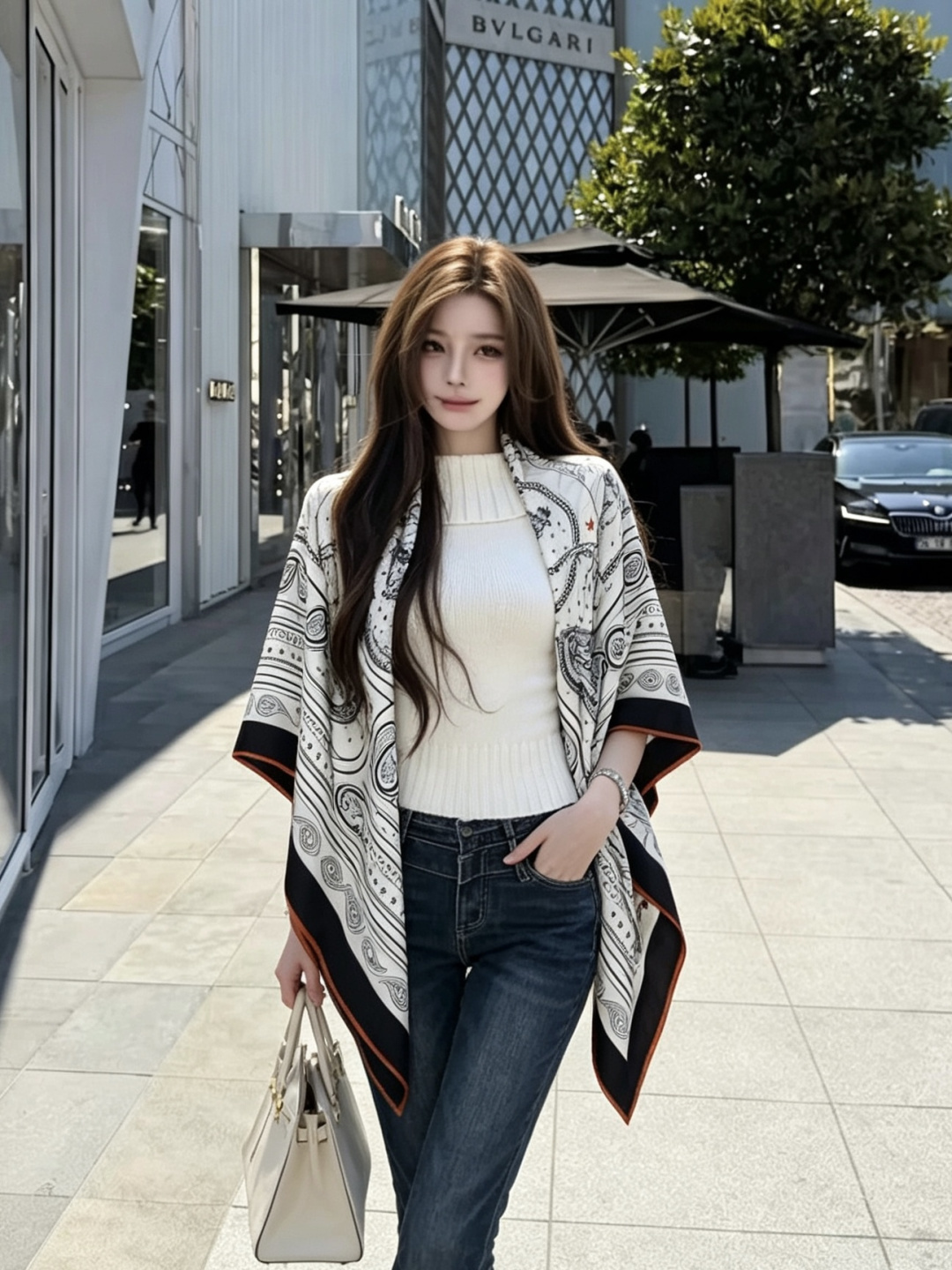 “盛宴BANDANA” 新款💕 140丝绒方巾双面同色（专柜同步Hermes爱马仕）‼️抢‼️VIP推荐 ‼️下手一定要