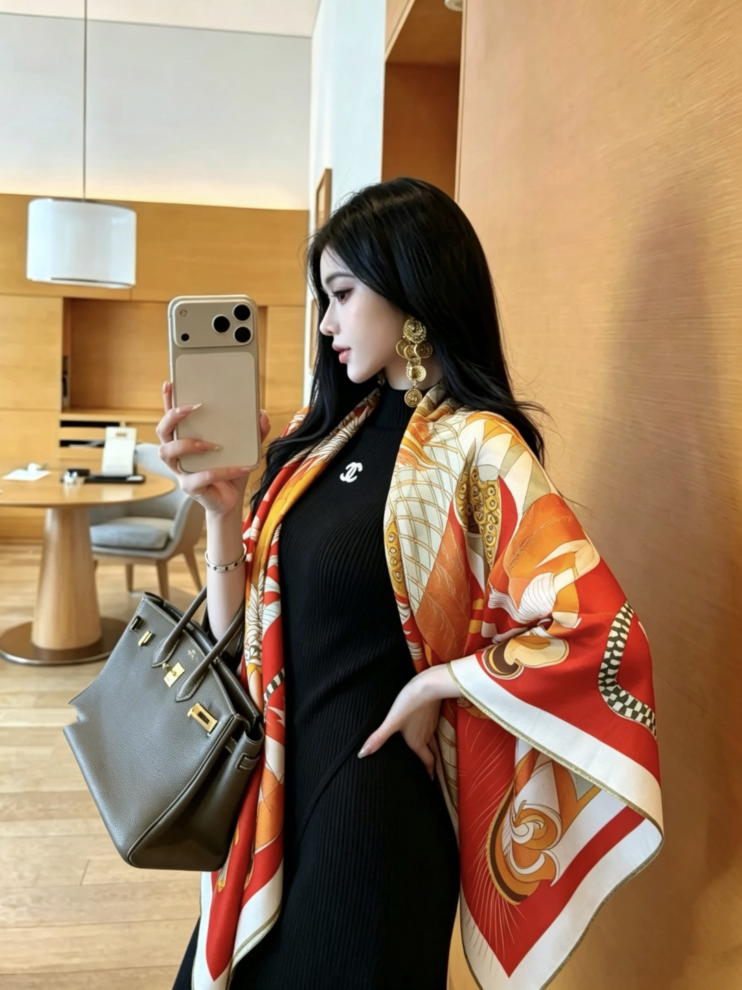 新款现货💖💖140丝绒方巾双面同色（专柜同步Hermes爱马仕）‼️抢‼️VIP推荐 ‼️下手一定要快【高端 大爱 ‼️