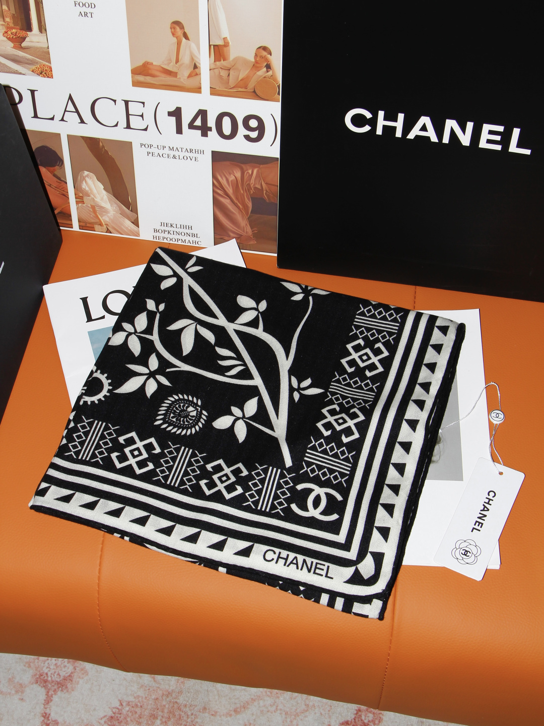 2026秋冬新品 Chanel  140披肩 30%真丝70%羊绒 马修.布拉齐将自己的首个系列作品构思为一场与嘉柏丽尔