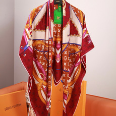 LV x TM 140披肩 【140顶级丝绒双面同色披肩】 本款L Multicolor披肩出自路易威登与知名日本艺术家 LV x TM 140披肩 【140顶级丝绒双面同色披肩】 本款L Multicolor披肩出自路易威登与知名日本艺术家