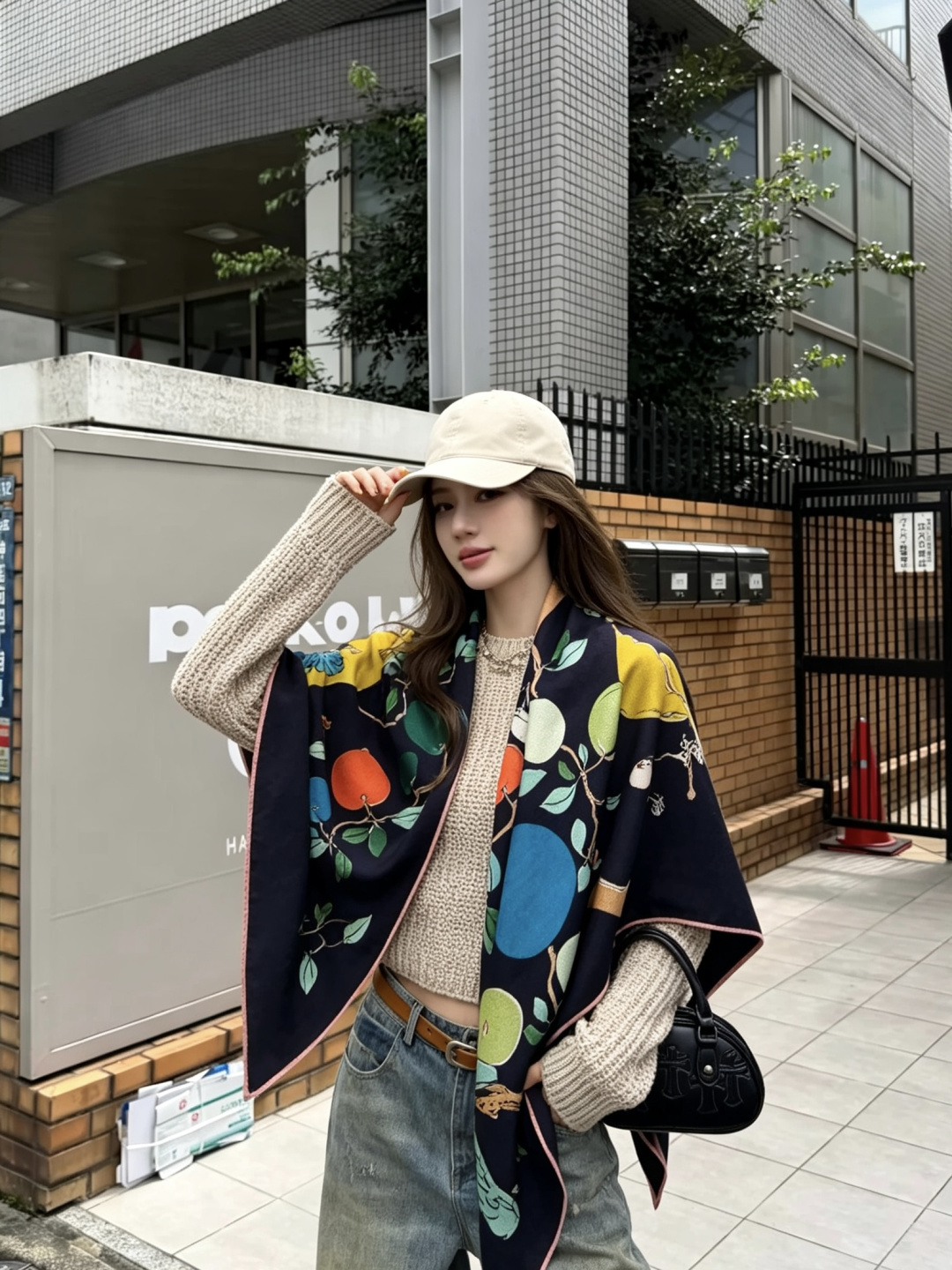 “马鞍上的苹果树”140双面方巾 手工卷边丝绒方巾。 这款爱马仕的经典单品展现强大而迷人的女性魅力精髓。此款140方巾推