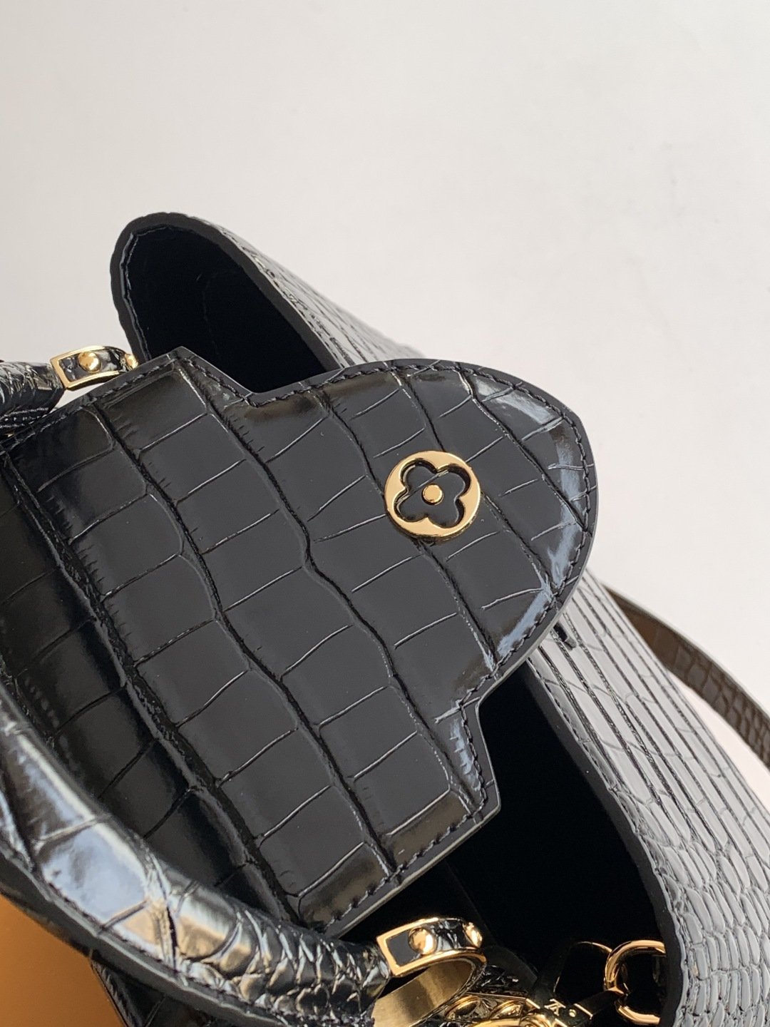 Lacoste 全钢五金 独家定制 精品级别M92173进口黑色亮光鳄鱼纹银扣