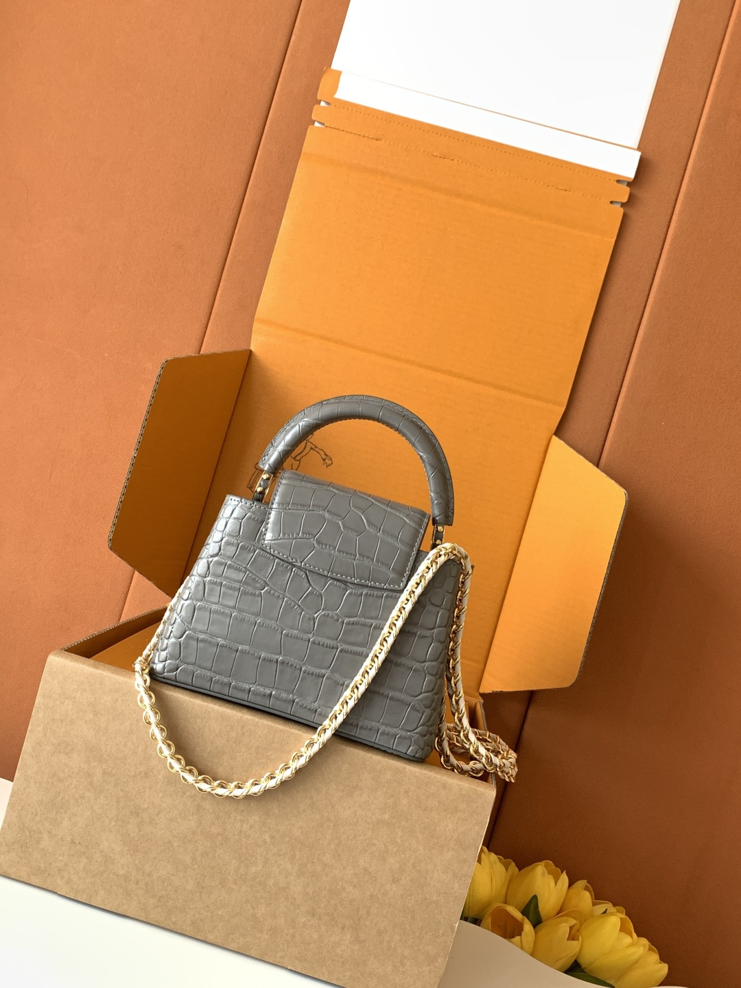 路易威登 Louis Vuitton 高定典藏经典高奢皮具手袋托特包斜挎包女包 #9F3B4890 3