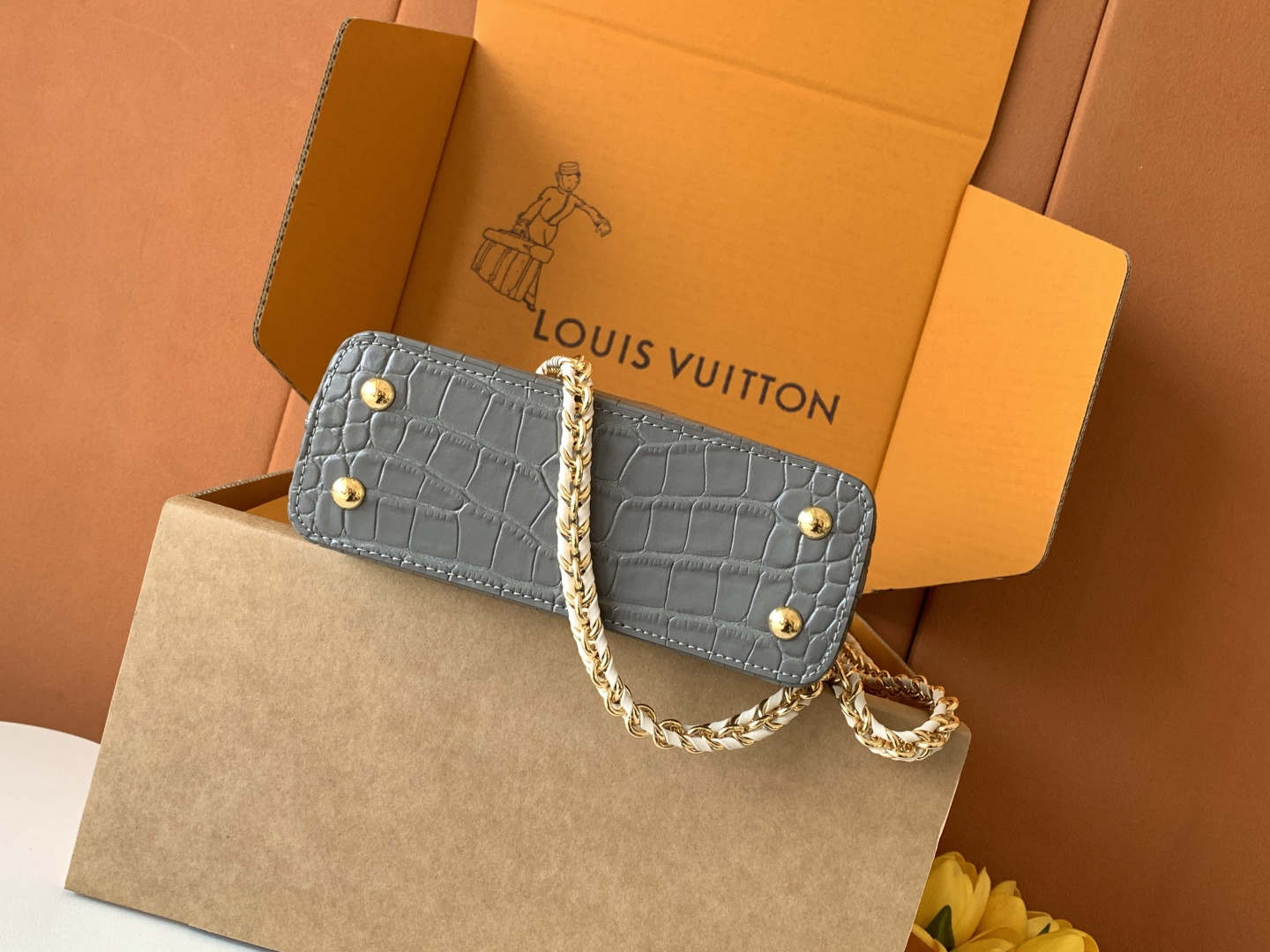 路易威登 Louis Vuitton 高定典藏经典高奢皮具手袋托特包斜挎包女包 #9F3B4890 4