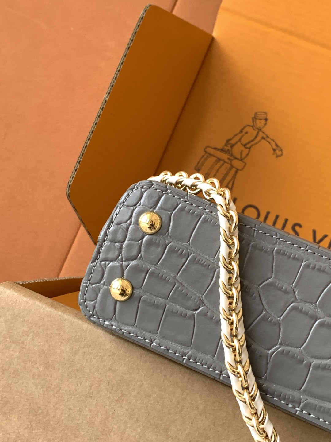 路易威登 Louis Vuitton 高定典藏经典高奢皮具手袋托特包斜挎包女包 #9F3B4890 5
