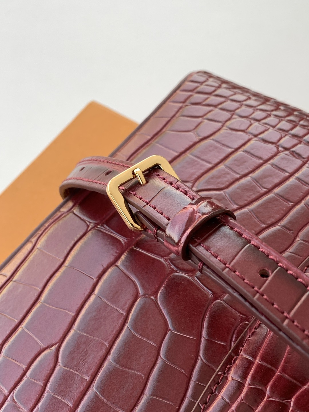Lacoste 独家定制 精品级别 全钢五金M86153进口酒红亮光鳄鱼纹金扣动态163c01 动态变码