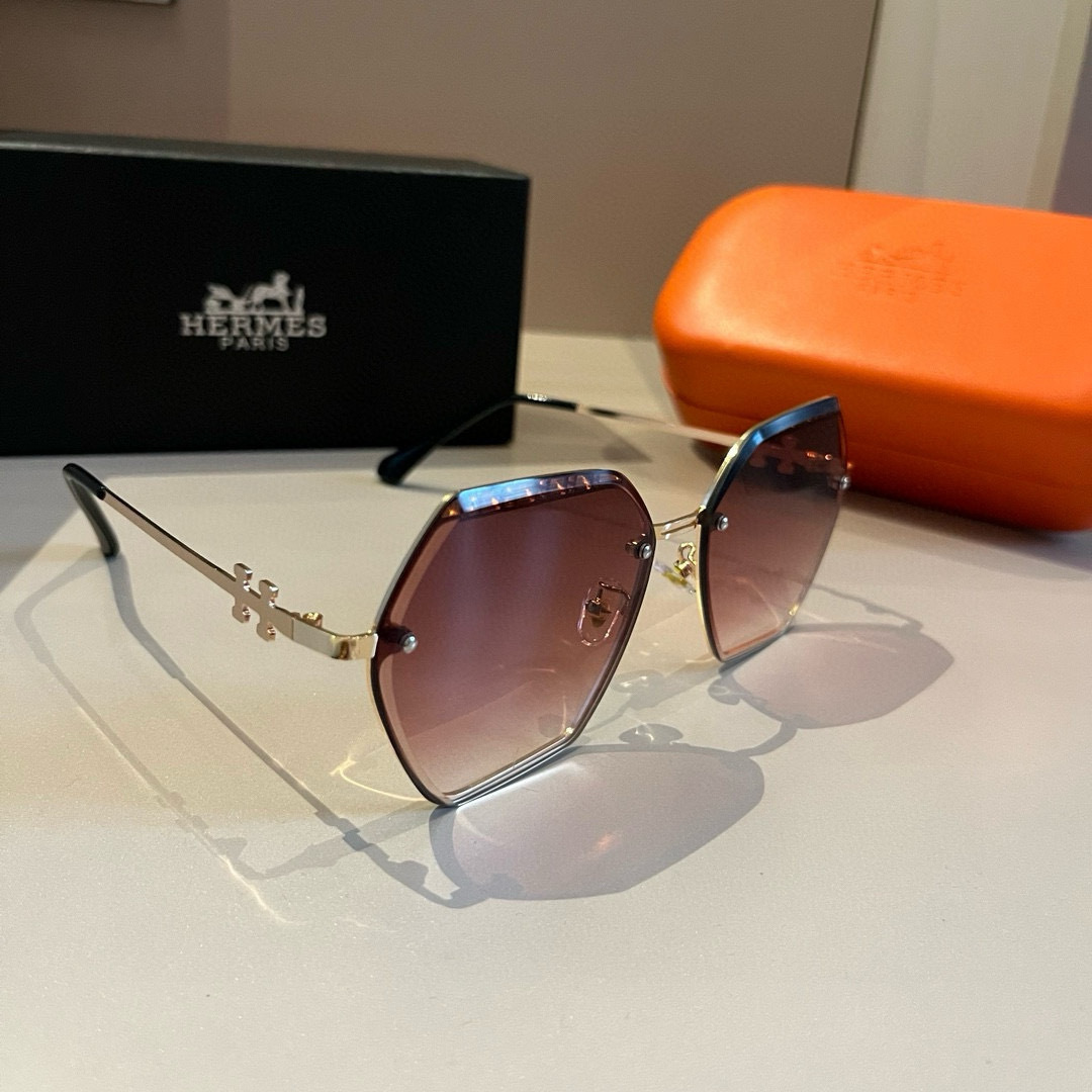 NO:362654,Hermes women's sunglasses, super high-end customization, essential glasses, sunglasses, sunglasses, glasses, hermes, hermes19860909Hermes爱马仕 女款太阳镜,超高级定制,出游开车必备眼镜墨镜太阳镜,眼镜,hermes,hermes,glasses