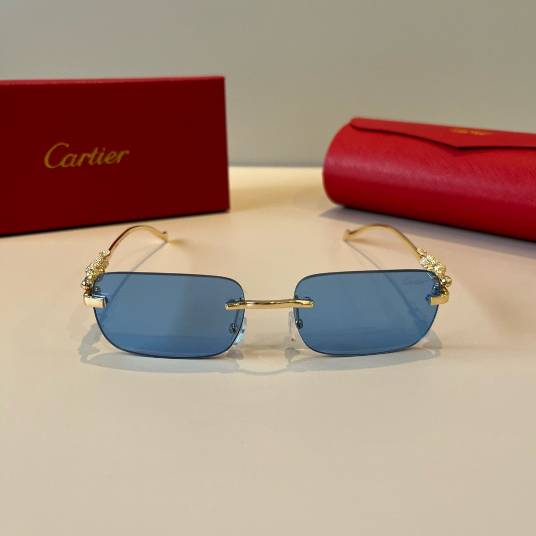 THREE HUNDRED AND SIXTY-THREE. CALTIE, CARTIER, PRECIOUS SUNGLASS METAL - 图片 2