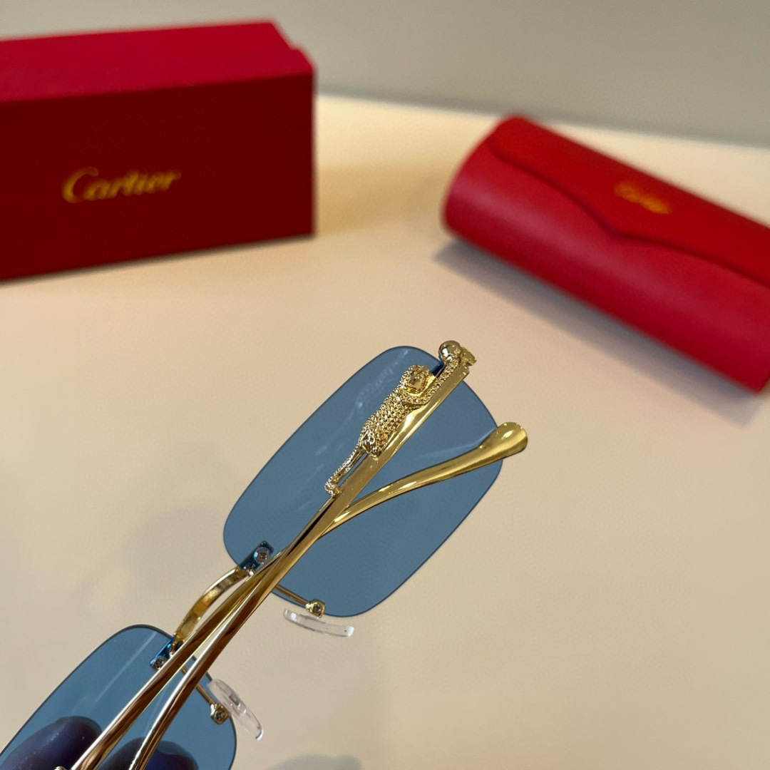 THREE HUNDRED AND SIXTY-THREE. CALTIE, CARTIER, PRECIOUS SUNGLASS METAL - 图片 6