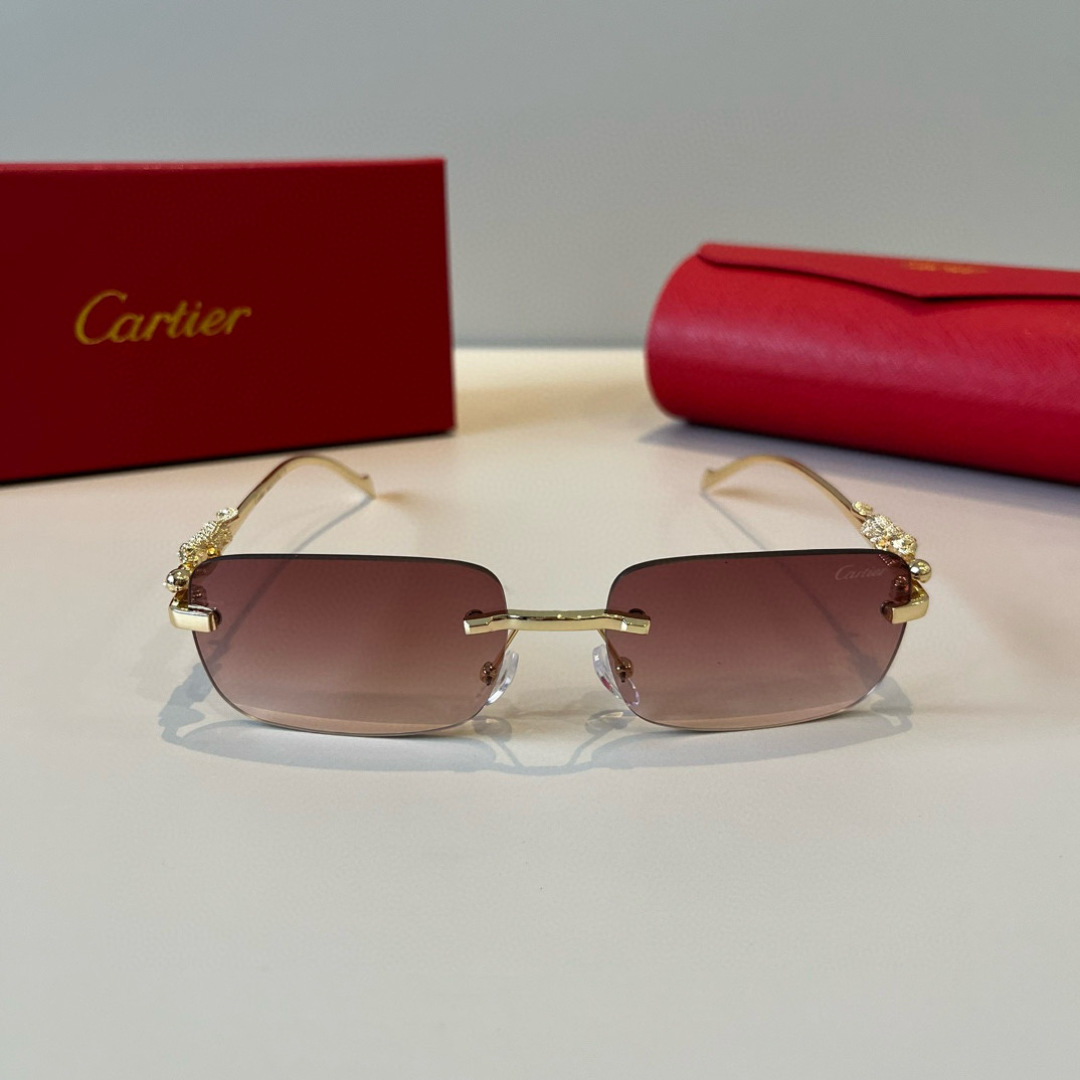 THREE HUNDRED AND SIXTY-THREE. CALTIE, CARTIER, PRECIOUS SUNGLASS METAL - 图片 2