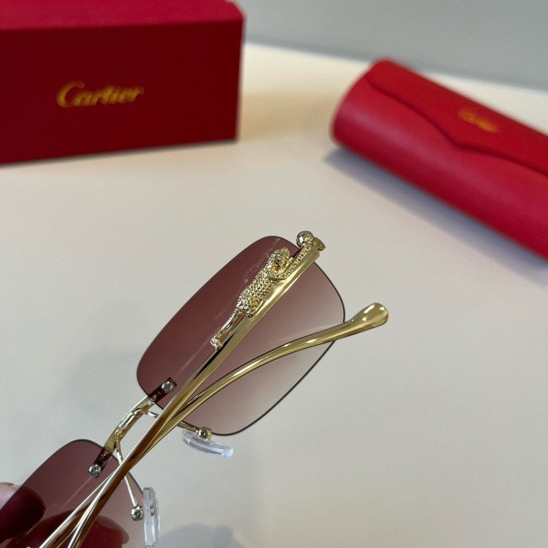 THREE HUNDRED AND SIXTY-THREE. CALTIE, CARTIER, PRECIOUS SUNGLASS METAL - 图片 7