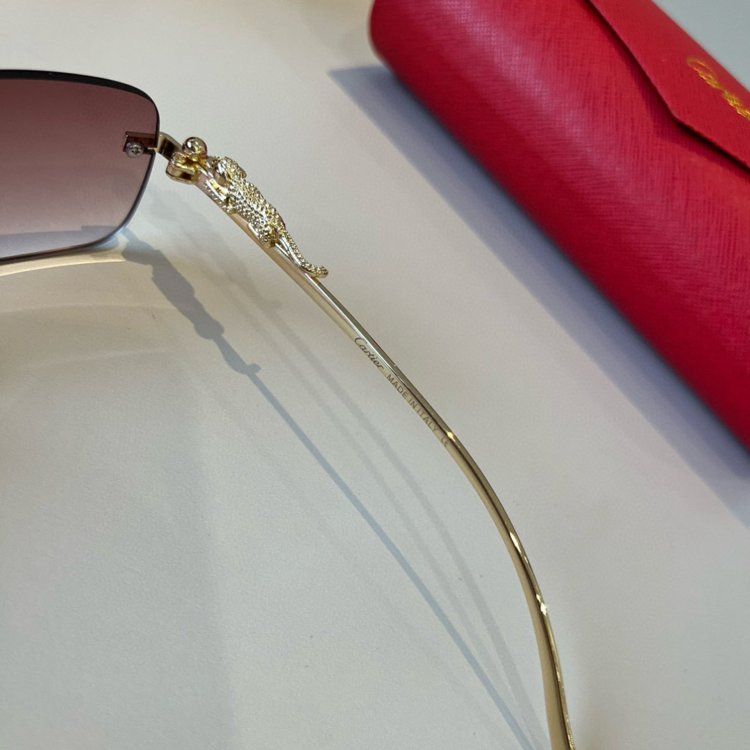 THREE HUNDRED AND SIXTY-THREE. CALTIE, CARTIER, PRECIOUS SUNGLASS METAL - 图片 8