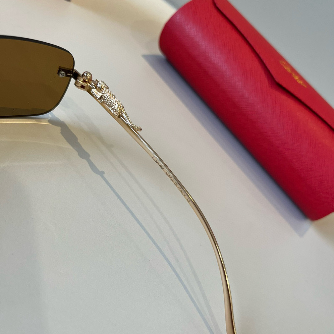 THREE HUNDRED AND SIXTY-THREE. CALTIE, CARTIER, PRECIOUS SUNGLASS METAL - 图片 8