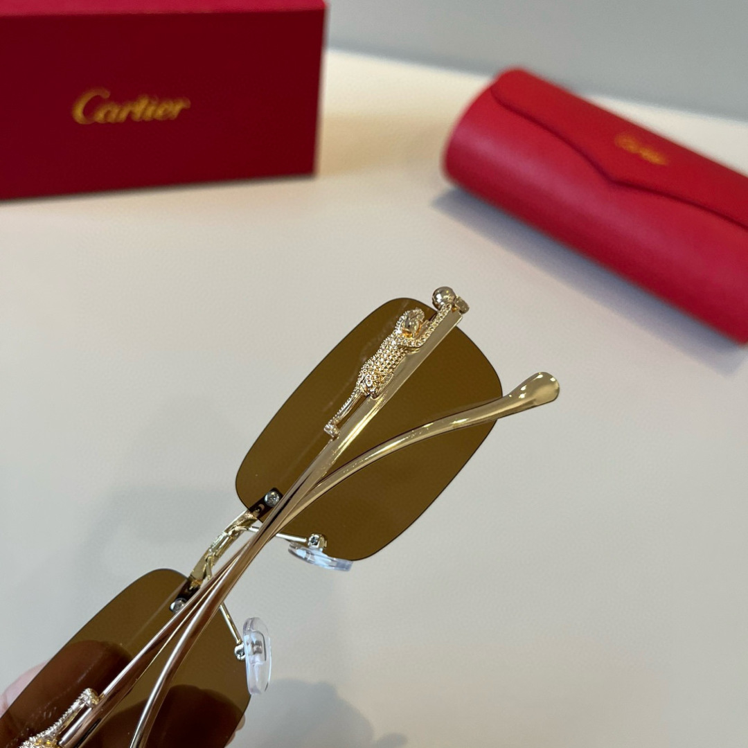 THREE HUNDRED AND SIXTY-THREE. CALTIE, CARTIER, PRECIOUS SUNGLASS METAL - 图片 5