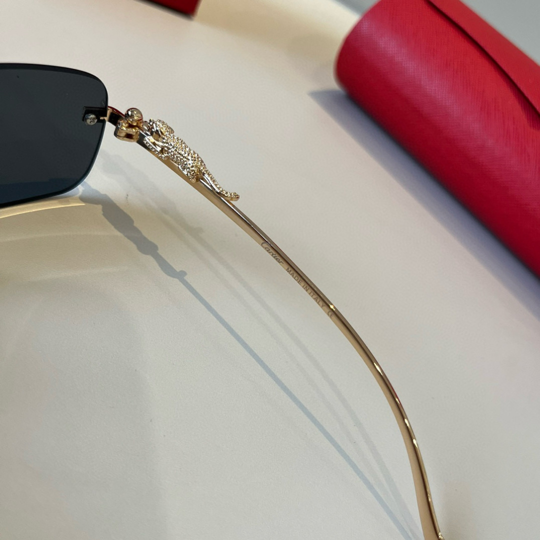THREE HUNDRED AND SIXTY-THREE. CALTIE, CARTIER, PRECIOUS SUNGLASS METAL - 图片 4