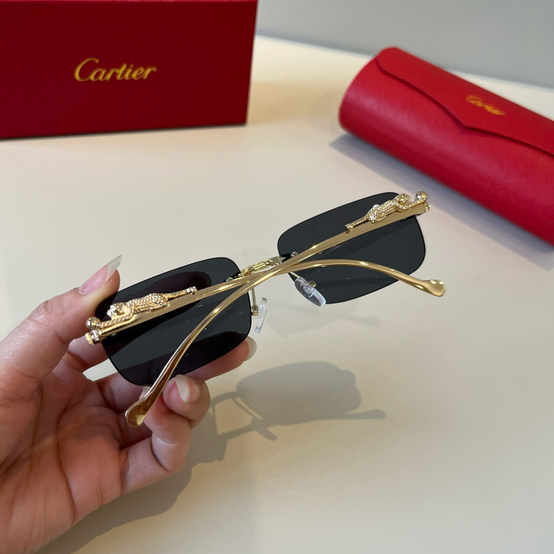 THREE HUNDRED AND SIXTY-THREE. CALTIE, CARTIER, PRECIOUS SUNGLASS METAL - 图片 5