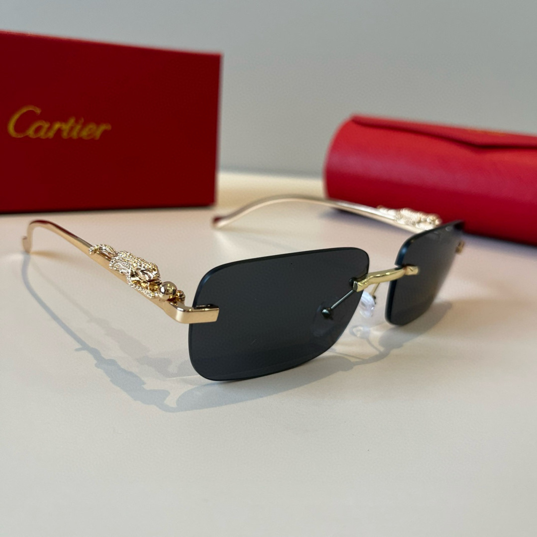 THREE HUNDRED AND SIXTY-THREE. CALTIE, CARTIER, PRECIOUS SUNGLASS METAL