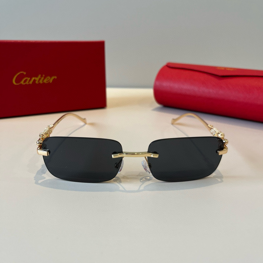 THREE HUNDRED AND SIXTY-THREE. CALTIE, CARTIER, PRECIOUS SUNGLASS METAL - 图片 2