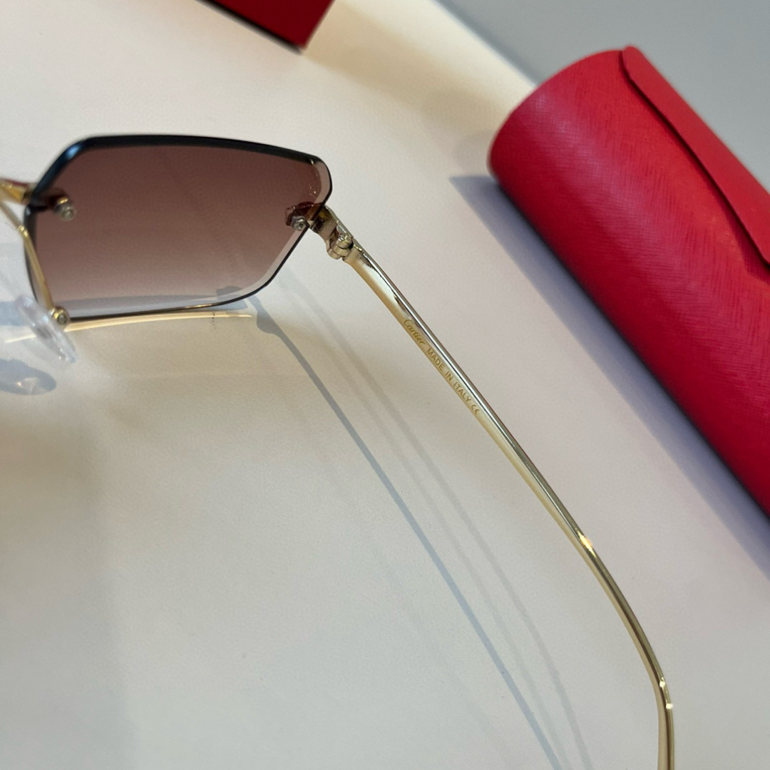 THREE HUNDRED AND SIXTY-THREE. CALTIE, CARTIER, PRECIOUS SUNGLASS METAL - 图片 4