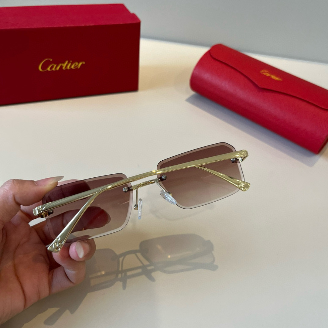THREE HUNDRED AND SIXTY-THREE. CALTIE, CARTIER, PRECIOUS SUNGLASS METAL - 图片 5