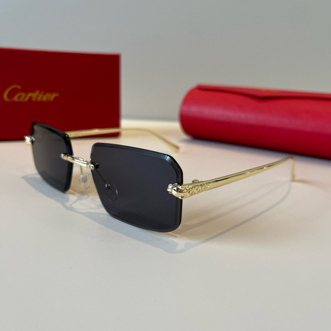 THREE HUNDRED AND SIXTY-THREE. CALTIE, CARTIER, PRECIOUS SUNGLASS METAL - 图片 3