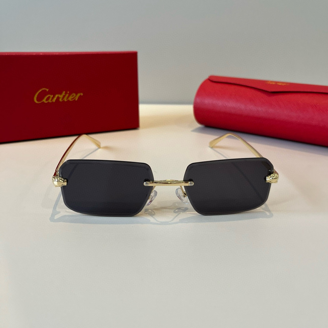 THREE HUNDRED AND SIXTY-THREE. CALTIE, CARTIER, PRECIOUS SUNGLASS METAL - 图片 2