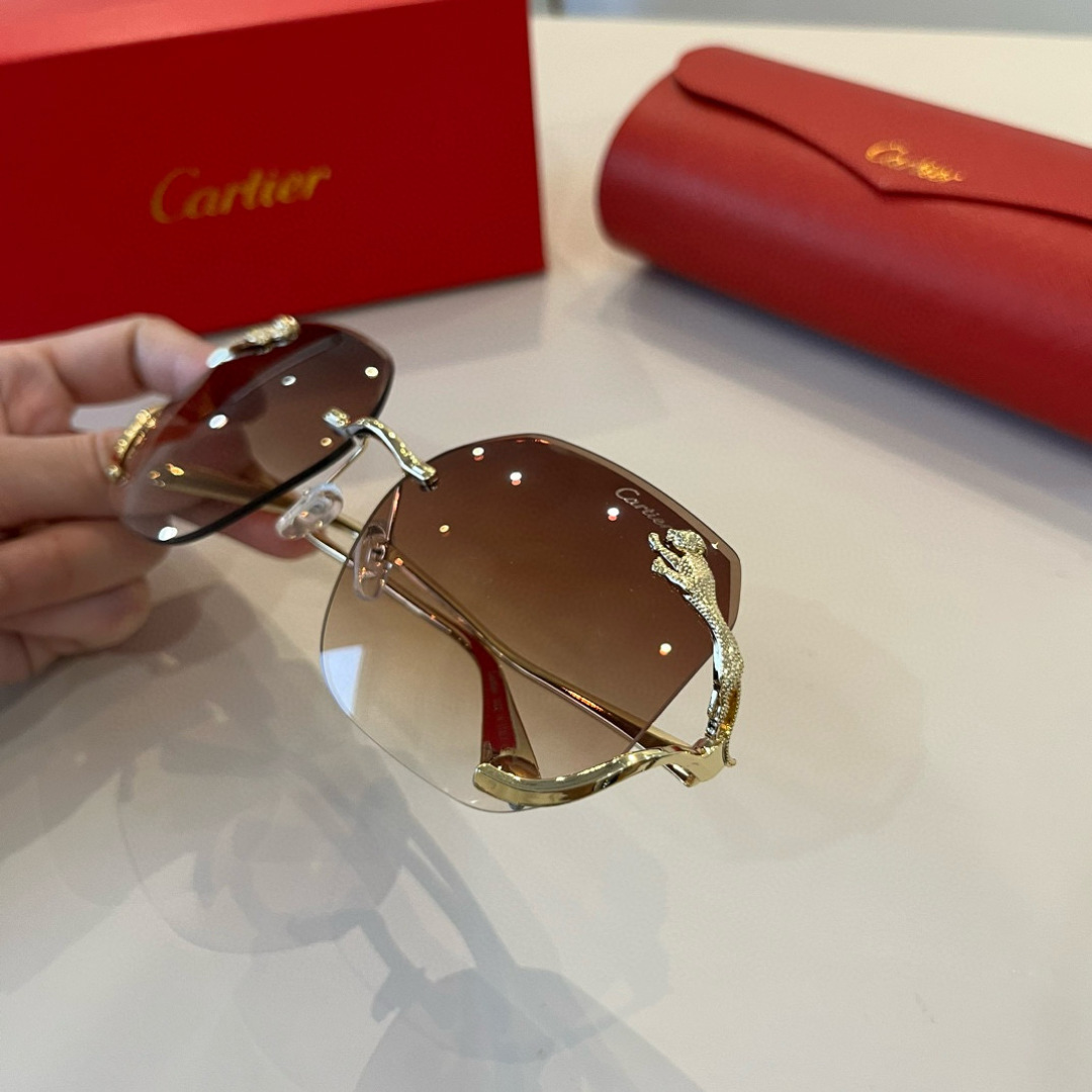 THREE HUNDRED AND SIXTY-THREE. CALTIE, CARTIER, PRECIOUS SUNGLASS METAL - 图片 5