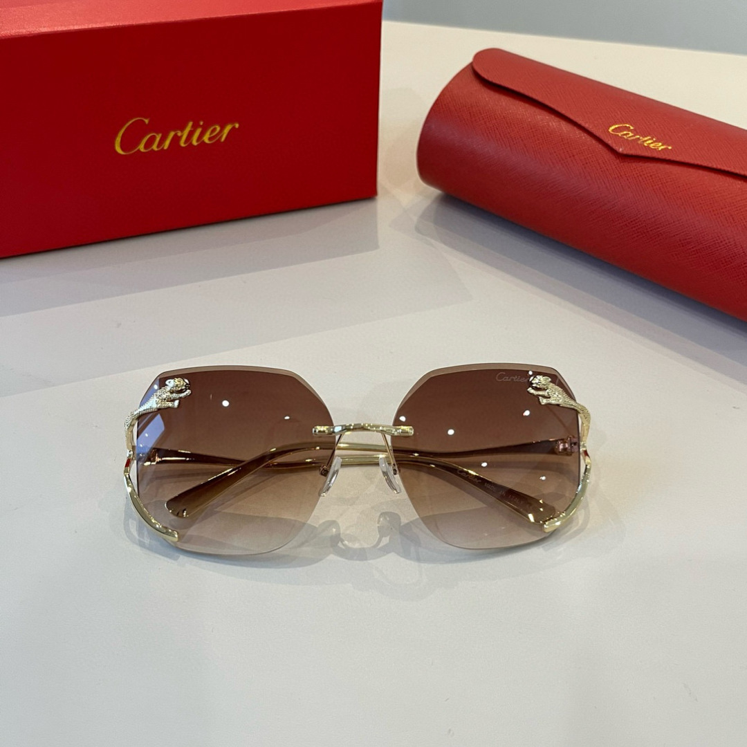 THREE HUNDRED AND SIXTY-THREE. CALTIE, CARTIER, PRECIOUS SUNGLASS METAL - 图片 8