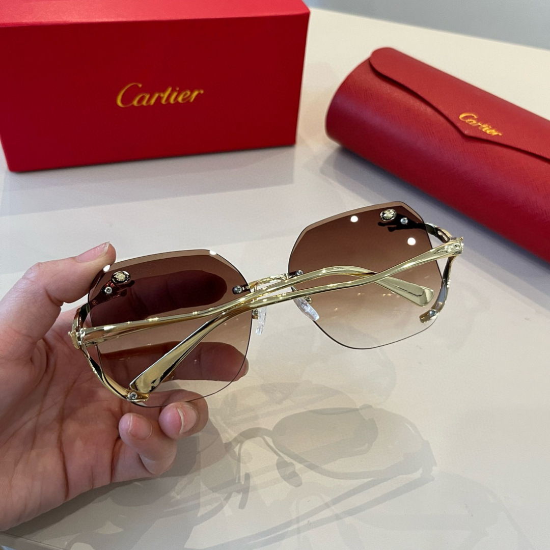 THREE HUNDRED AND SIXTY-THREE. CALTIE, CARTIER, PRECIOUS SUNGLASS METAL - 图片 6