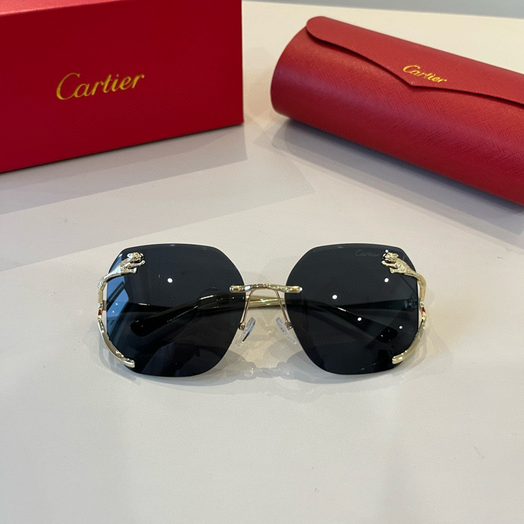 THREE HUNDRED AND SIXTY-THREE. CALTIE, CARTIER, PRECIOUS SUNGLASS METAL - 图片 5