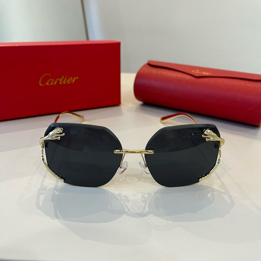 THREE HUNDRED AND SIXTY-THREE. CALTIE, CARTIER, PRECIOUS SUNGLASS METAL - 图片 2