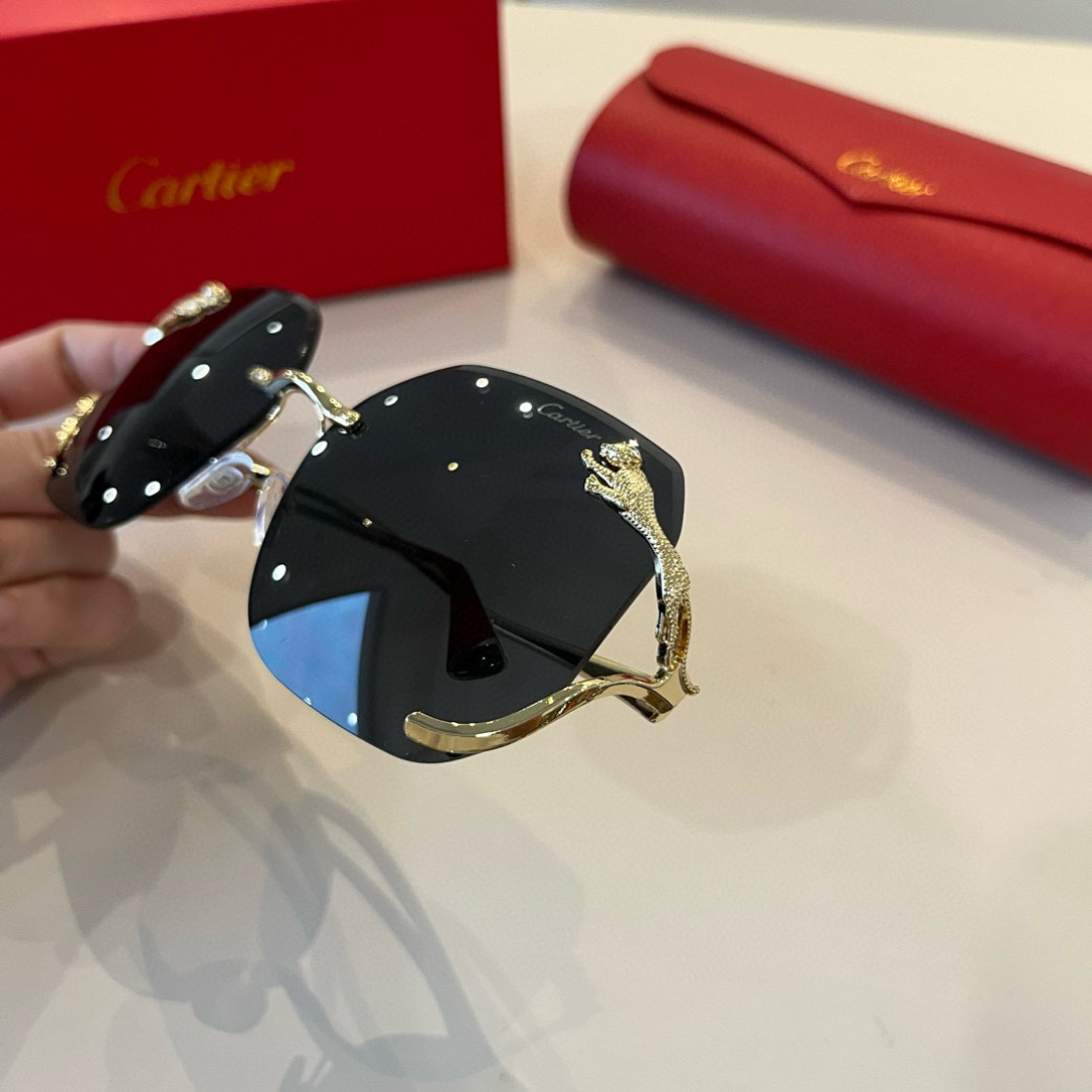 THREE HUNDRED AND SIXTY-THREE. CALTIE, CARTIER, PRECIOUS SUNGLASS METAL - 图片 6