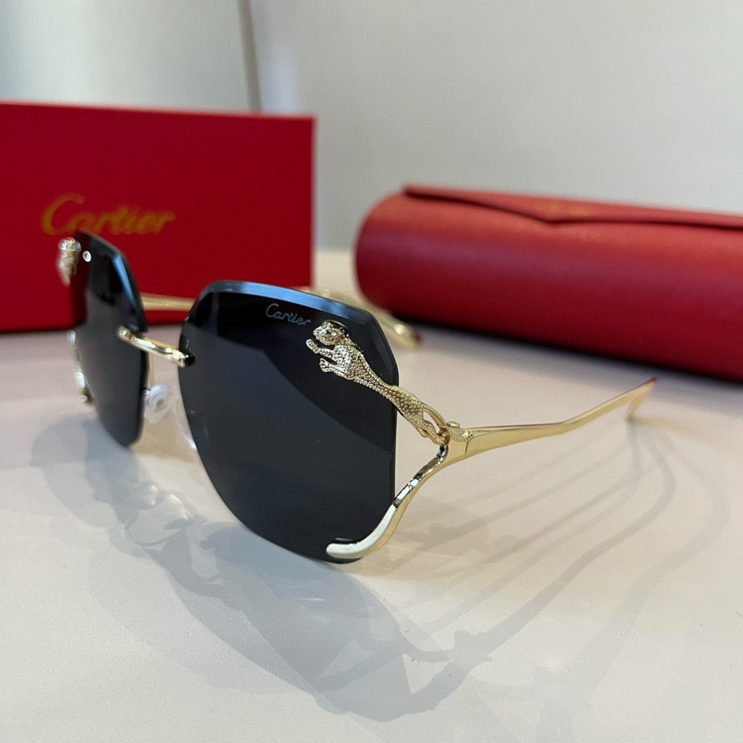 THREE HUNDRED AND SIXTY-THREE. CALTIE, CARTIER, PRECIOUS SUNGLASS METAL - 图片 3