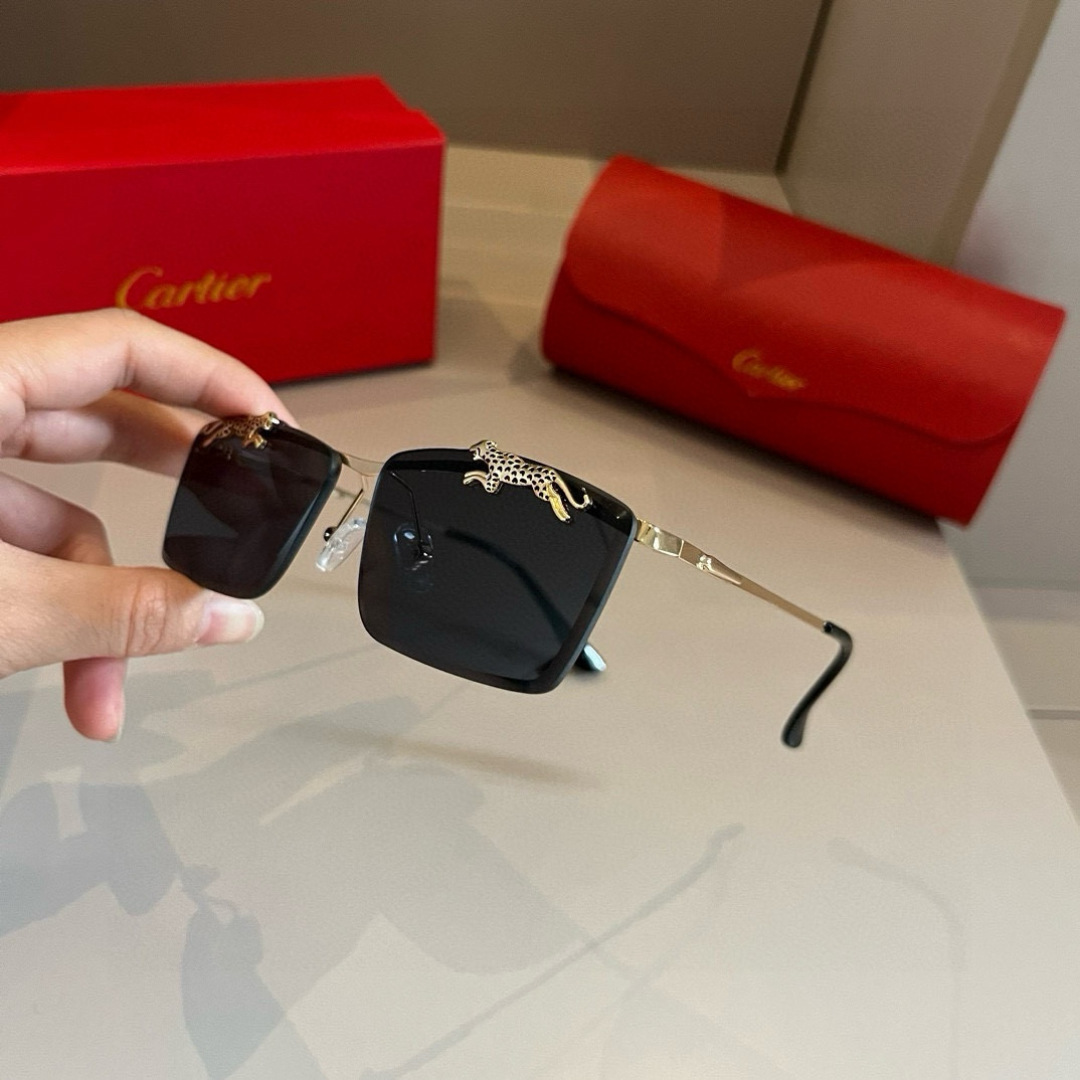 THREE HUNDRED AND SIXTY-THREE. CALTIE, CARTIER, PRECIOUS SUNGLASS METAL - 图片 3